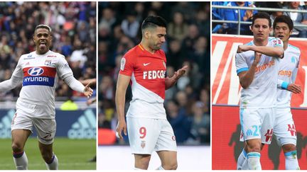 Mariano (Lyon), Falcao (Monaco) et Thauvin (Marseille), trois hommes pour un coup fin