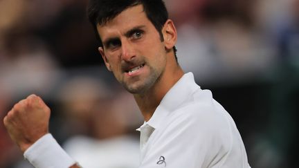 Novak Djokovic mène 2 sets à 1.  (KOTA KAWASAKI / YOMIURI)