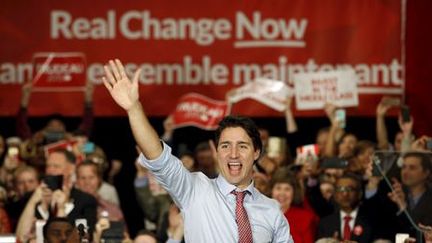 Le nouveau Premier ministre canadien Justin Trudeau, ici en campagne électorale à Ottawa. (Reuters/ Patrick Doyle)