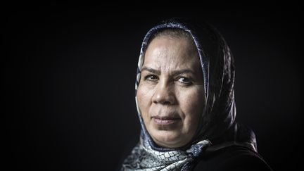 Latifa Ibn Ziaten, la mère d'une des victimes de Mohammed Merah, à Paris, le 25 janvier 2016. (JOEL SAGET / AFP)