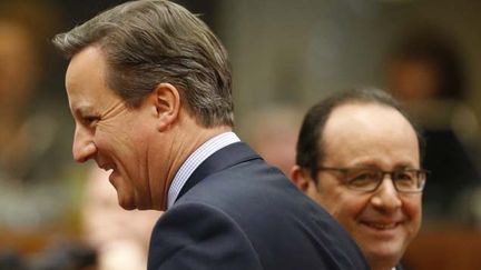 &nbsp; (François Hollande a invité David Cameron à venir à Paris une fois son gouvernement formé © MaxPPP)