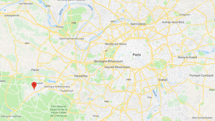 Un garçon de 6 ans a réussi à éviter le suicide de sa mère, jeudi 30 août 2018 à Maurepas (Yvelines). (GOOGLE MAPS / FRANCEINFO)