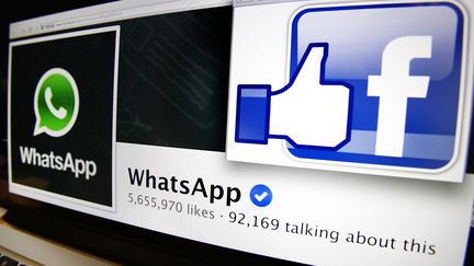 Facebook a finalis&eacute; l'achat de l'application de messagerie instantan&eacute;e WhatsApp, lundi 6 octobre 2014.&nbsp; (MAL LANGSDON / REUTERS)