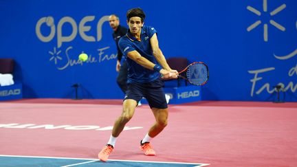 Pierre-Hugues Herbert à l'Open Sud (PATRICK CANNAUX / PATRICK CANNAUX)