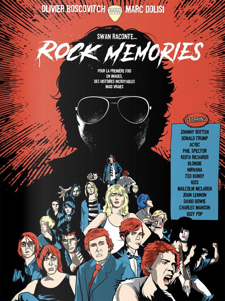 La couverture de la BD "Rock Memories". (EDITION ENCRE ROCK)