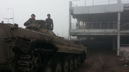 &nbsp; (L'aéroport détruit de Donetsk © RF/ Cécilia Arbona)