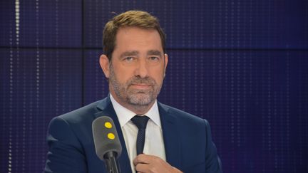 Christophe Castaner, secrétaire d’État chargé des relations avec le Parlement, délégué général de LREM. (JEAN-CHRISTOPHE BOURDILLAT / RADIO FRANCE)