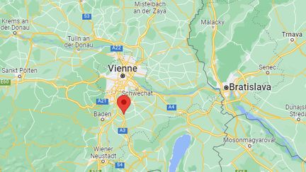 L'accident est intervenu lundi 9 mai 2022 en fin de journée sur la commune de Münchendorf, au sud de la capitale autrichienne. ((Google Maps))