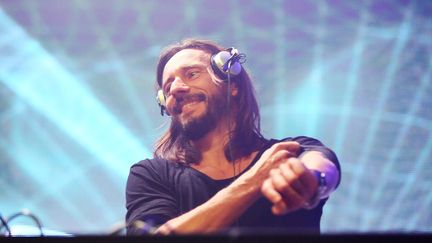 Le DJ français Bob Sinclar, le 24 avril 2015 à Rome (Italie). (ERNESTO RUSCIO / REDFERNS / GETTY)