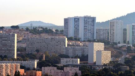 Vue des quartiers nord de Marseille (Bouches-du-Rhône), le 18 septembre 2012 (GERARD JULIEN / AFP)