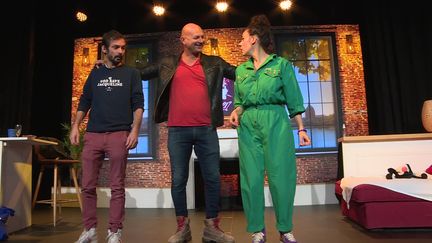 Le Studio 55, nouveau théâtre toulousain dédié à l'humour. (CAPTURE D'ÉCRAN FRANCE 3 / T. VILLEGER)