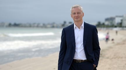 Bruno Le Maire, candidat à la primaire de la droite, le 3 septembre 2016 à La Baule (Loire-Atlantique). (JEAN-SEBASTIEN EVRARD / AFP)