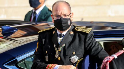 Le Prince Albert&nbsp;II de Monaco&nbsp;avait contracté le Covid-19 mi-mars, mais n'avait souffert que de légers symptômes. (VALERY HACHE / AFP)