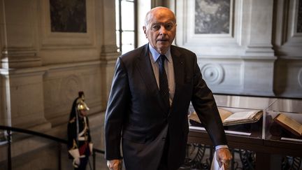 Jacques Toubon, le Défenseur des droits, le 6 septembre 2019 à Paris. (CHRISTOPHE ARCHAMBAULT / AFP)