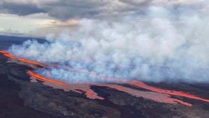 À Hawaï, le Mauna Loa, le plus gros volcan actif au monde, est entré en éruption, après près de 40 ans de sommeil. (France 3)