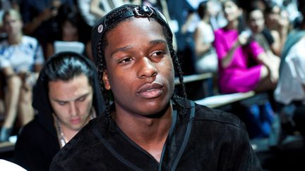 Le rappeur ASAP Rocky pendant la Fashion Week à New York le 8 septembre 2012. (ANDREW BURTON / REUTERS)