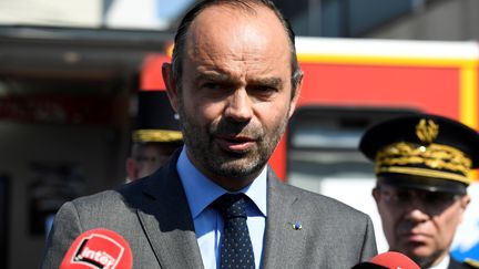 Le Premier ministre, Edouard Philippe, le 29 juin 2018 à Saint-Denis (Seine-Saint-Denis). (BERTRAND GUAY / AFP)