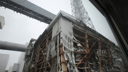 La centrale endommag&eacute;e de Fukushima Daiichi, au Japon, le 12 juin 2013. (NOBORU HASHIMOTO / REUTERS)