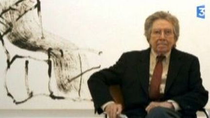 Antoni Tapies à l&#039;exposition &quot;Un corps inattendu&quot; au FRAC Auvergne
 (Culturebox)