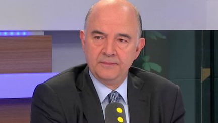 Pierre Moscovici, commissaire européen aux Affaires économiques et financières, invité le 30 juin 2017 sur franceinfo (RADIO FRANCE / FRANCEINFO)