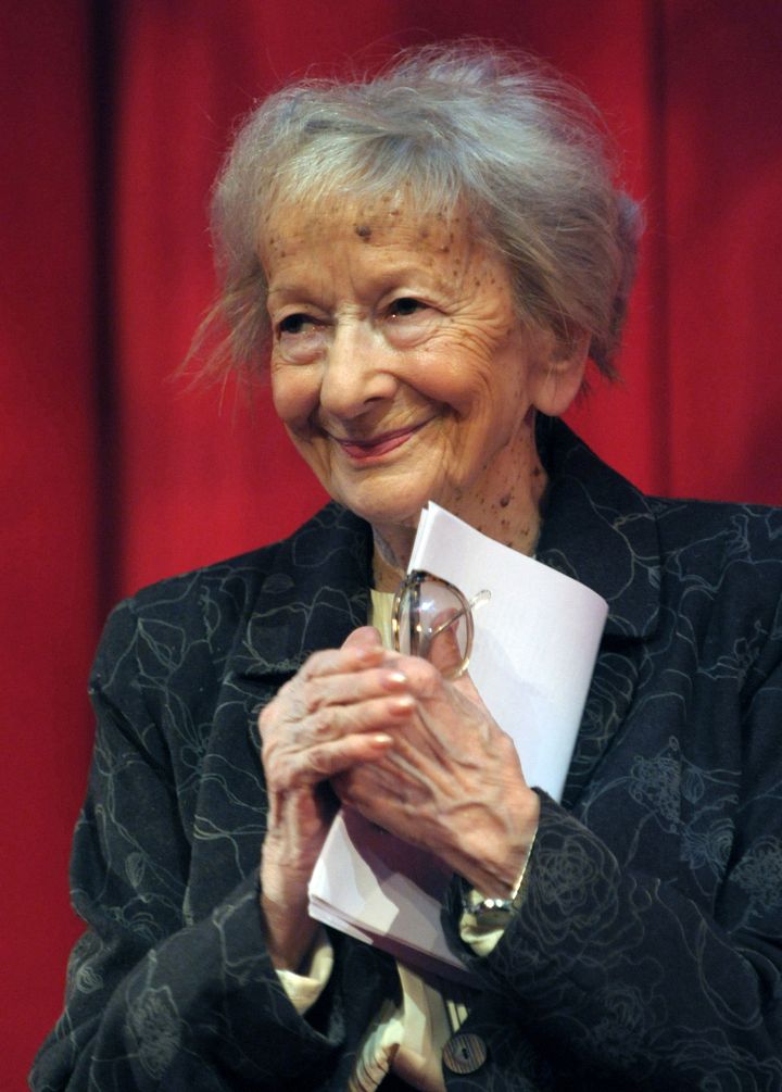 La poétesse polonaise Wislawa Szymborska&nbsp;le 27 janvier 2009 à Cracovie (JANEK SKARZYNSKI / AFP)