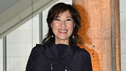 La productrice américaine Janet Yang à l'Academy Museum of Motion Pictures, le 21 juin 2022.&nbsp; (ROBYN BECK / AFP)