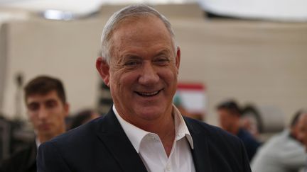 Le ministre israélien de la Défense Benny Gantz, le 4 juillet 2021. (JALAA MAREY / AFP)