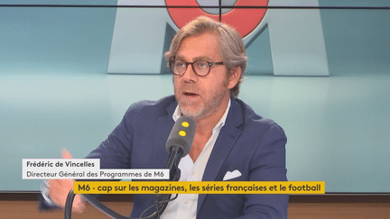 Frédéric de Vincelles, directeur des programmes de M6. (FRANCEINFO/RADIOFRANCE)