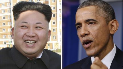 &nbsp; (Que peut faire Barack Obama face à Kim Jong-Un?  © REUTERS `| Kevin Lamarque - KCNA)