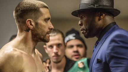 Jake Gyllenhaal et 50 Cent dans "La rage au ventre"
 (Weinstein Company/Escape Artists/Fuqua Films / The Kobal Collection)