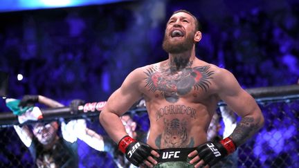 Conor McGregor, superstar du MMA, le 18 janvier 2020 à Las Vegas. (STEVE MARCUS / GETTY IMAGES NORTH AMERICA / AFP)