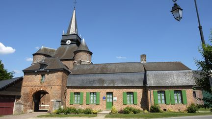 L'église fortifiée de Parfondeval (Aisne). (JEAN-MARC QUINET / MAXPPP)