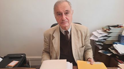 L'avocat Alain Fraitag, en octobre 2021. (FARIDA NOUAR)