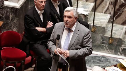 Le secr&eacute;taire d'Etat aux Transports, Fr&eacute;d&eacute;ric Cuvillier, &agrave; l'Assembl&eacute;e nationale, &agrave; Paris,&nbsp;le 24 juin 2014.&nbsp; (MAXPPP)