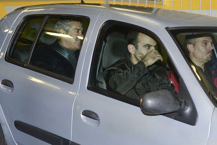 L'ancien Premier ministre portugais José Socrates à sa sortie du tribunal de Lisbonne, le 23 novembre 2014. (AFP PHOTO / PATRICIA DE MELO MOREIRA)