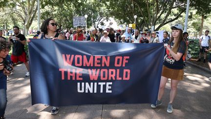 La marche pour l'égalité des femmes et contre Donald Trump débute en Australie