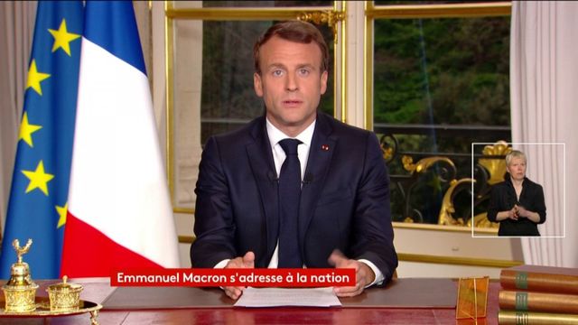 VIDEO. "Nous rebâtirons la cathédrale plus belle encore", déclare Emmanuel Macron