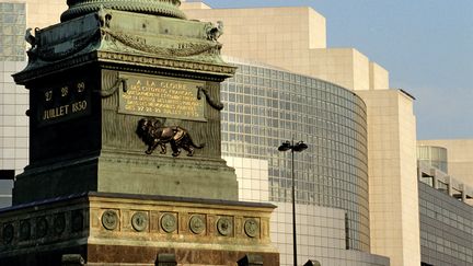 La place de la Bastille, le 20 juillet 2005. (SUDRES JEAN-DANIEL / HEMIS.FR / AFP)