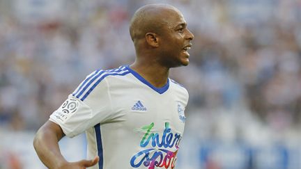 Le milieu de terrain de l'OM, André Ayew