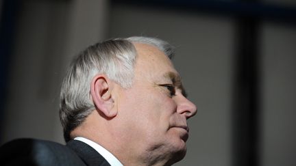 Jean-Marc Ayrault &agrave; Beaucouz&eacute; (Maine-et-Loire), le 22 mars 2013. (ALAIN JOCARD / AFP)