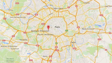 Une école de commerce du 15e arrondissement de Paris servait de façade à un réseau d'immigration clandestine, rapporte "Le Figaro", jeudi 17 décembre 2015.&nbsp; (GOOGLE MAPS)