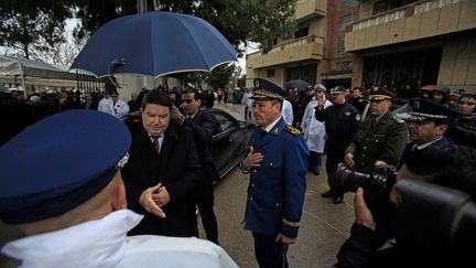 L'ancien directeur général de la police algérienne, Abdelghani Hamel, à Alger, le 9 août 2018. (RAMZI BOUDINA / REUTERS)