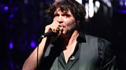 Bertrand Cantat sur scène le 1er mars 2018 à La Rochelle
 (XAVIER LEOTY / AFP)