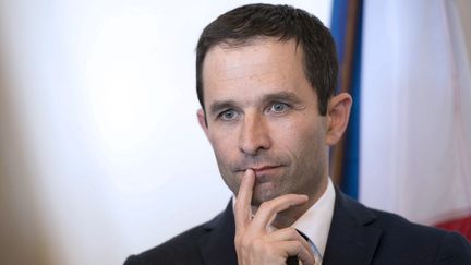 Le ministre de l'Education nationale, Beno&icirc;t Hamon, &agrave; l'inauguration de l'Ecole sup&eacute;rieure du professorat et de l'&eacute;ducation &agrave; Max&eacute;ville (Meurthe-et-Moselle), le 17 avril 2014. (AFP)