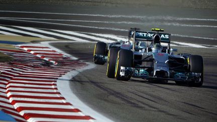 Lewis Hamilton et Nico Rosberg seront chassés sur les terres d'Alonso. (ERIC VARGIOLU / E.V.A.)