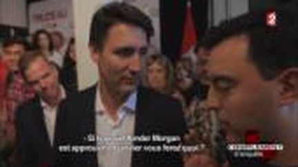 Volte-face de Justin Trudeau sur le pipeline Kinder Morgan (FRANCE 2 / FRANCETV INFO)