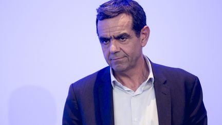 Stéphane Soumier,&nbsp;fondateur et dirigeant de la chaîne de télévision "B Smart". (VINCENT ISORE / MAXPPP)