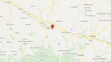 Conduit à l'hôpital de Pau, l'enfant de trois ans se trouve dans un état grave.&nbsp; (GOOGLE MAPS)