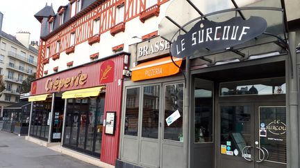 Des restaurants fermés lors du&nbsp;reconfinement, le 11 novembre 2020. (LOÏCK GUELLEC / FRANCE BLEU ARMORIQUE)