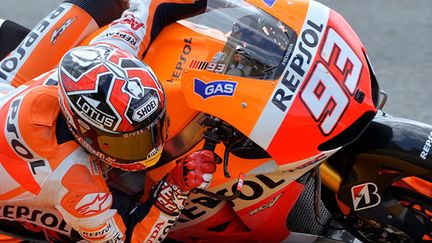 Le pilote espagnol Marc Marquez (Honda)